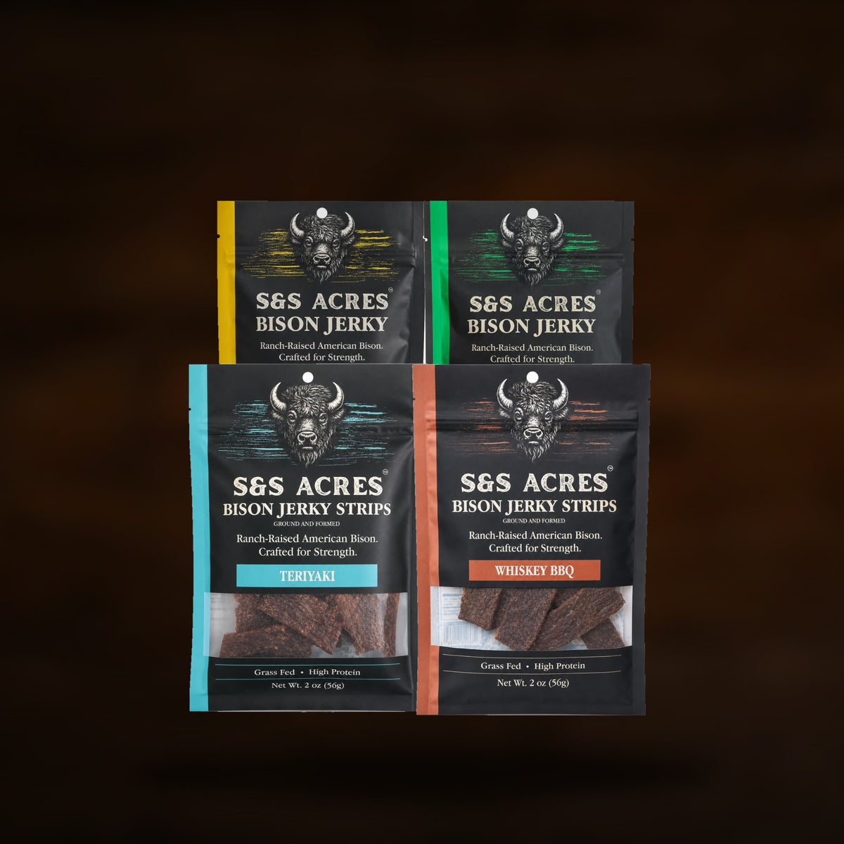 Tonka Club monthly box — mixed flavors on ranch wood